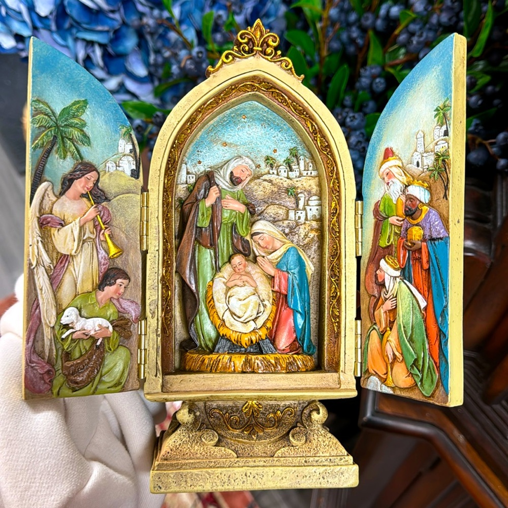 Holy family window
